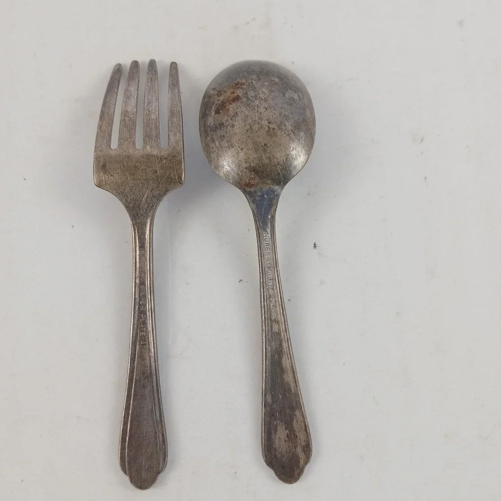 Oneida nursery silver